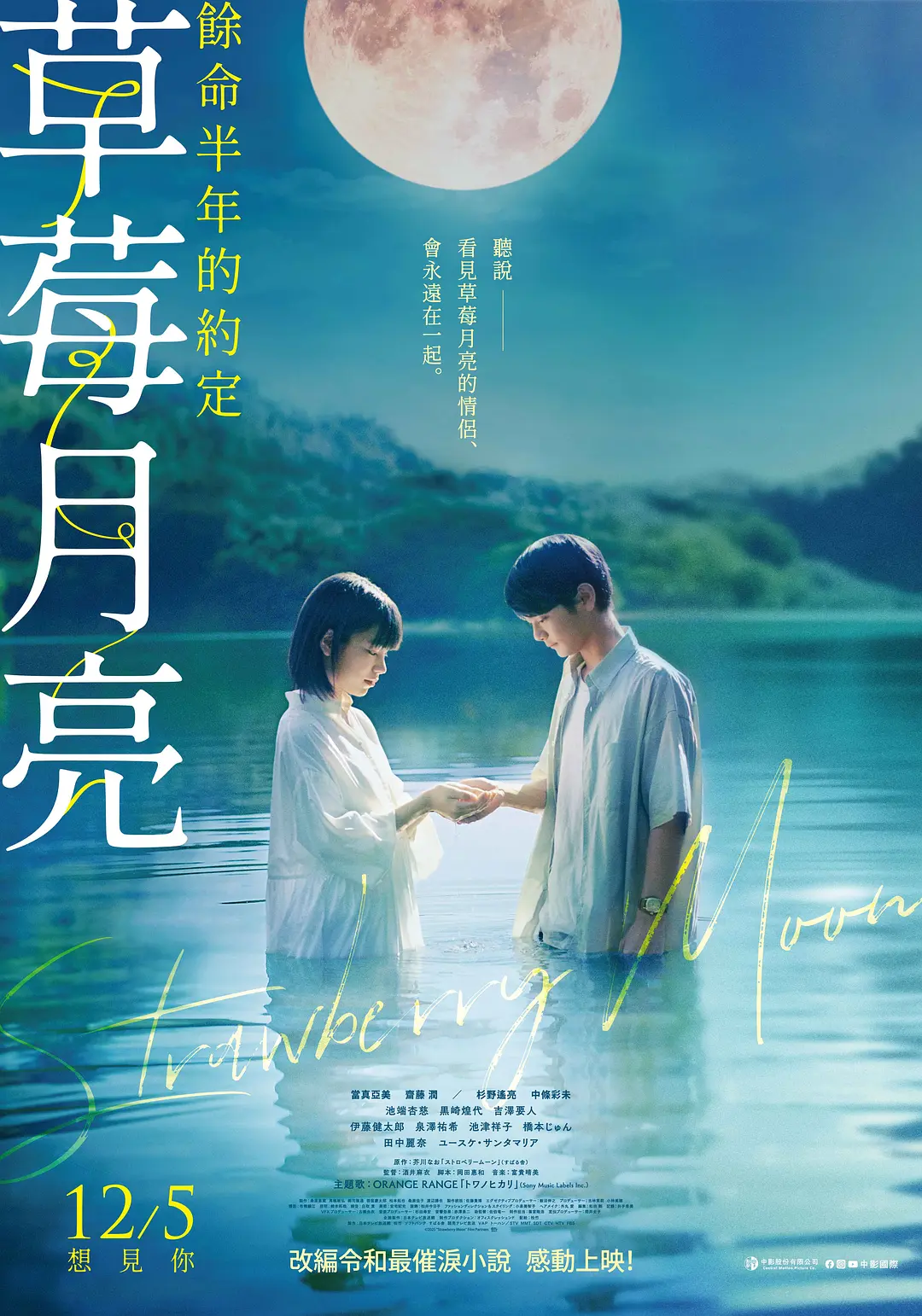 草莓月亮海报